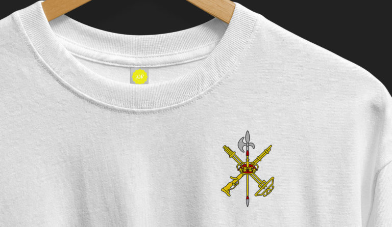 detalle Legión camiseta