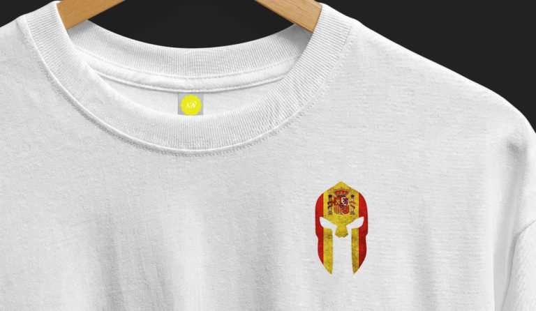 detalle-camiseta-espartanos-España