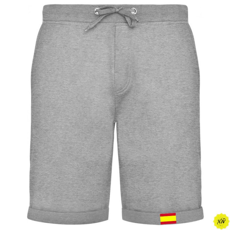 pantalón corto con la bandera de España